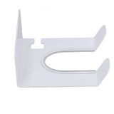 Wall Mounted Hair Dryer Holder Stainless Steel Hair Blow Dryer Rack for Home Washroom Bathroom White In Australia - Darrahopens
