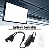 Lift Remote Hand Controller Electric Window LCD Diaplay Wireless for 29V Single Motor ( 01 Male 01 Female 5P Female )