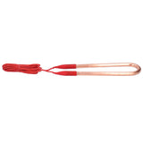 220V Brass Electric Heating Tube AntiExplosion UShape Heating Pipe Heater with 45.3in Cable(2KW 26.5 x 6.5 x 1cm/10.4 x 2.6 x 0.4in )