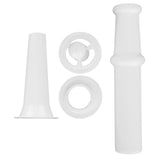 Universal Food Pusher Sausage Filler Nozzle Kubbe Attachment Kit for 5# Meat Grinder