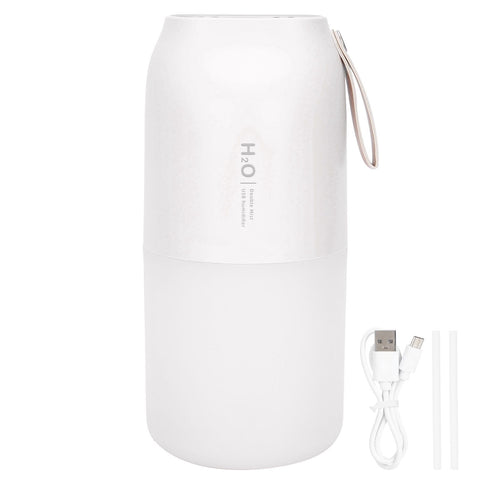 300ml Double Spray Humidifier Diffuser USB Charging Nanometer Atomization 2 Gears Night LightWhite In Australia - Darrahopens