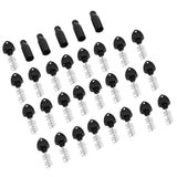 25PCS Beer Plugs Tap Brush 5PCS Beer Tap Cover Faucet Cap Beer Machine Faucet Accessories Set
