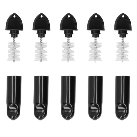 5Pcs Beer Tap Brush 5Pcs Draft Beer Faucet Cap Set Accessories for Home Bar Use