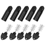 5Pcs Beer Tap Brush 5Pcs Draft Beer Faucet Cap Set Accessories for Home Bar Use