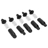 5Pcs Beer Tap Brush 5Pcs Draft Beer Faucet Cap Set Accessories for Home Bar Use