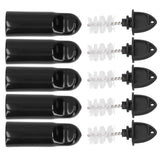 5Pcs Beer Tap Brush 5Pcs Draft Beer Faucet Cap Set Accessories for Home Bar Use