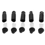 5Pcs Beer Tap Brush 5Pcs Draft Beer Faucet Cap Set Accessories for Home Bar Use