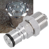 19/32‑18 Ball Lock Post with 1/2in NPT Male Thread Gas Ball Lock Keg Post Adapter for Corny Keg