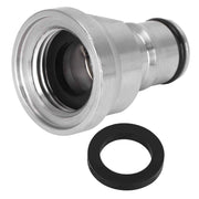 1/2in Liquid Ball Lock Stainless Steel Keg Coupler Adapter Beer Barrel Brewing Accessory In Australia - Darrahopens