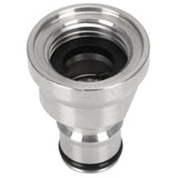 1/2in Liquid Ball Lock Stainless Steel Keg Coupler Adapter Beer Barrel Brewing Accessory