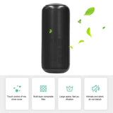 Air Purifier Portable 2Speed Negative Ion Air Cleaner StartStop with Car USB Powered(Black )