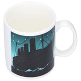 Ceramic Coffee Mug Heat‑Sensitive Color Changing Cup Hot Tea Milk Drinkware for Home Office
