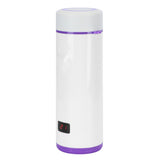 360ml Vacuum Cup LED Intelligent Digital Water Bottle with 3‑Color Temperature DisplayPurple