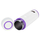360ml Vacuum Cup LED Intelligent Digital Water Bottle with 3‑Color Temperature DisplayPurple In Australia - Darrahopens
