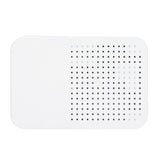 2.8in Air Quality Detector Infrared Induction Digital CO2 PM2.5 Tester USB Charging White