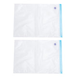 2PCS 50x35CM Vacuum Zipper Bags Vacuum Food Sealer Storage Bags with 3CM Sealing Mouth In Australia - Darrahopens