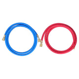 Air Conditioner Refrigerant Recharge Hose AirConditioning Refrigeration Adding Tool Accessory(Double English Standard Joint 2Pcs 1.5meters ) In Australia - Darrahopens