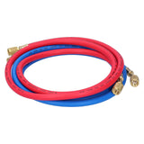 Air Conditioner Refrigerant Recharge Hose AirConditioning Refrigeration Adding Tool Accessory(Double English Standard Joint 2Pcs 1.5meters ) In Australia - Darrahopens