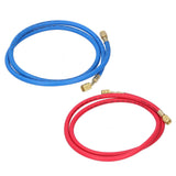 Refrigerant Charging Hose Fluoride Adding Tube Car Air Conditioning Repair Tool Car AccessoriesFor R410 2Pcs 1.5m In Australia - Darrahopens