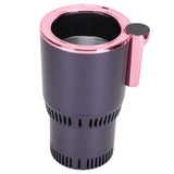 12V Car Cup Cooler Warmer Portable Car Heating Cooling Cup Holder for Home Travel UseRose Gold In Australia - Darrahopens