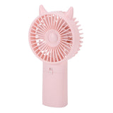 Mini Fan Portable Hand Held Cute Mute Electric Cooling Fan for Home Office Travel Pink In Australia - Darrahopens