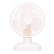 Table Fan Adjustable Portable Mini Fan 3‑Speeds Desktop Fan for Office Home USB Charging In Australia - Darrahopens