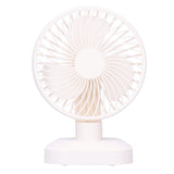 Table Fan Adjustable Portable Mini Fan 3‑Speeds Desktop Fan for Office Home USB Charging In Australia - Darrahopens