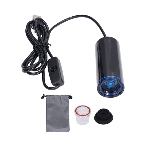 Electric Air Pump USB Powered Electric Vacuum Pump with 2 Nozzles and Storage Bag for Travel In Australia - Darrahopens