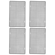 4PCS Barbecue Cooling Rack Stainless Steel Cooling Grid Tray Cake Cookies Baking Rack for Kitchen In Australia - Darrahopens