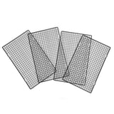 4PCS Barbecue Cooling Rack Stainless Steel Cooling Grid Tray Cake Cookies Baking Rack for Kitchen In Australia - Darrahopens