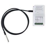 WiFi Temperature Humidity Switch Module Dual Relay Output with Temperature Probe 90‑250V for TUYA Smart App