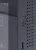 Bluetooth Carbon Dioxide Air Quality Monitor TVOC Tester 60 Day Data Storage Humidity Temperature Meter USB Power SupplyBlack