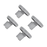 4PCS 40mm Dishwasher Wheel Replacement PP Dishwasher Lower Rack Wheel for AEG Favorit