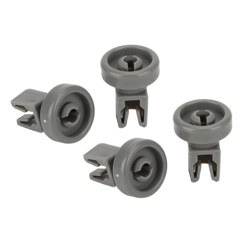 4pcs Dishwasher Lower Rack Wheel Dishwasher Wheel Replacement Part for AEG Favorit for Privileg for Zanussi