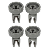 4pcs Dishwasher Lower Rack Wheel Dishwasher Wheel Replacement Part for AEG Favorit for Privileg for Zanussi