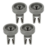 4pcs Dishwasher Lower Rack Wheel Dishwasher Wheel Replacement Part for AEG Favorit for Privileg for Zanussi