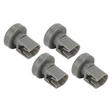 4pcs Dishwasher Lower Rack Wheel Dishwasher Wheel Replacement Part for AEG Favorit for Privileg for Zanussi