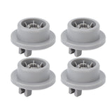 4pcs Dishwasher Rack Roller Replacement Part Dishwasher Basket Wheel for Bosch 420198 AP2802428 165314