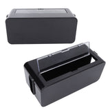 Power Socket Storage Box Safe Dustproof Socket Wire Organizer Plastic Box for Home MediumBlack