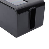 Power Socket Storage Box Safe Dustproof Socket Wire Organizer Plastic Box for Home MediumBlack