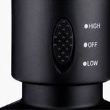 Mini USB Bladeless Tower Fan 2 Wind Speeds and Modes Standing Fan for Bedroom Living Room Home Office Black In Australia - Darrahopens