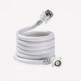 PVC Washing Machine Water Inlet Pipe with Steel Connector Extension Tube Washing Machine Hoses for Water Injection 1.5m/59.1in In Australia - Darrahopens