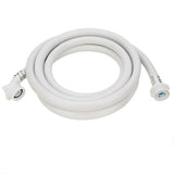 PVC Washing Machine Water Inlet Pipe with Steel Connector Extension Tube Washing Machine Hoses for Water Injection 1.5m/59.1in In Australia - Darrahopens