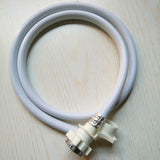 PVC Washing Machine Water Inlet Pipe with Steel Connector Extension Tube Washing Machine Hoses for Water Injection 1.5m/59.1in In Australia - Darrahopens