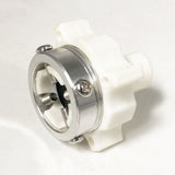PVC Washing Machine Water Inlet Pipe with Steel Connector Extension Tube Washing Machine Hoses for Water Injection 1.5m/59.1in