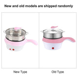 Electric Cooker Multifunctional Two Speed Portable Mini Electric Frying Pan Wok Rice Cooker for Student Dormitory (AU 220V)