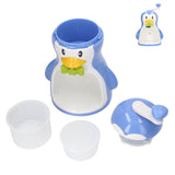Shaved Ice Machine ABS Penguin Shape Blue Household Portable Manual Snow Cone Maker Machine with Container Kitchen Accessories In Australia - Darrahopens