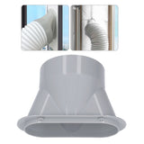 5 Inch Portable Air Conditioner Exhaust Hose Coupler Air Conditioning Part Window Adapter Supports CW and CCW Threads