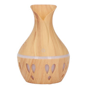 300ml Essential Oil Diffuser Wood Grain USB Powered 7 Colors LED Low Noise Mist Humidifier for Bedroom Office In Australia - Darrahopens