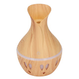 300ml Essential Oil Diffuser Wood Grain USB Powered 7 Colors LED Low Noise Mist Humidifier for Bedroom Office In Australia - Darrahopens